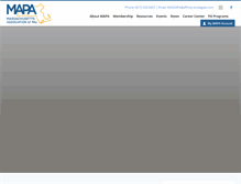 Tablet Screenshot of mass-pa.com